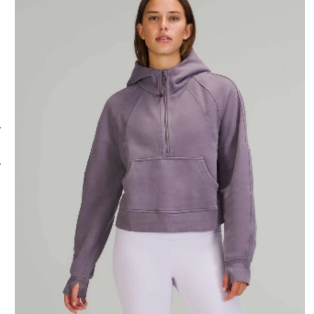 Lululemon Scuba Oversized Half Zip Hoodie